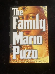 Mario Puzo "The Family" 2001 1st Ed HC/DJ Auto Pen Signed - Picture 1 of 3
