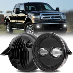 2pcs Front Bumper LED Fog Lights Round for Ford F150 2011-2014 Ranger 2008-2011 - Picture 1 of 12