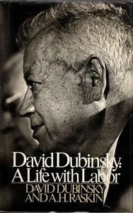 David Dubinsky Ein Leben mit Arbeit von D Dubinsky & A.H. Raskin 1. Auflage (HC/DJ) - Bild 1 von 2