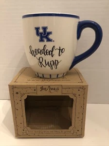 Taza de café de baloncesto de la Universidad de Kentucky 16 oz hecha por Glory Haus ~ NUEVA Rupp - Imagen 1 de 8