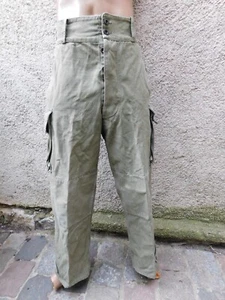 PANTALON  Mle 47 1947 DATE 1953 INDOCHINE / CARGO VINTAGE TROUSERS JAPAN MODE - Bild 1 von 15