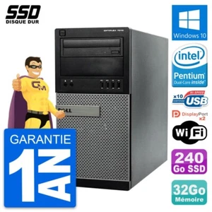 PC tour DELL OptiPlex 7010 Pentium G2020 RAM 32Go SSD 240Go Windows 10 Wifi - Bild 1 von 8