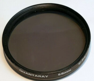Quantaray 58mm C-PL Filter threaded Circular Polarizer   - Image 1 of 4