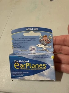 Original Erwachsene EarPlanes von Cirrus Healthcare Ohrstöpsel Flugzeug Reise Ohr - Bild 1 von 2
