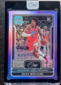2022-23 Panini One and One JALEN WILLIAMS RC /25 - Bild 1 von 2