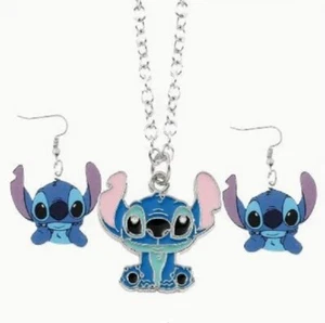 Pendant Necklace and Earrings - Picture 1 of 3
