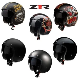 2023 Z1R Saturn Open Face Street Motorcycle Helmet - Pick Size & Color - Bild 1 von 18