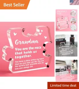 Warm Heart Acrylic Gifts for Grandma - Perfect Birthday and Mother’s Day Tokens - Picture 1 of 9