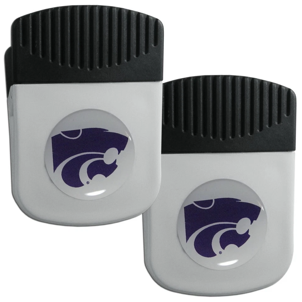 Siskiyou NCAA Kansas State Wildcats Clip Magnet with Bottle Opener - Pack of 2 - Image 1 of 2