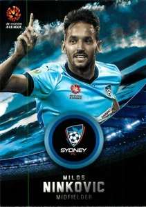 2016 2017 SYDNEY FC A-League Card MILOS NINKOVIC - Picture 1 of 3