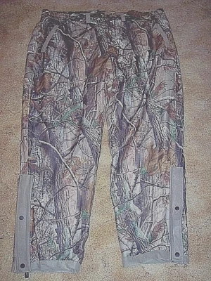 Mens 3X Rain Pants Realtree Camo Pants XPS Polyester Lined Camo Hunting Pants  - Image 1 of 4