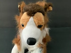 Webkinz Ganz Plush Collie Dog No Code 8in HM149 - Picture 1 of 8