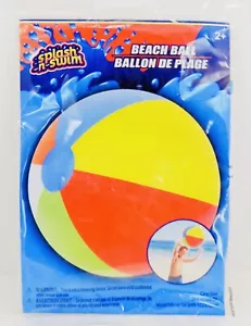 Splash-N-Swim Beach Ball Multi-Color 20 Inches. Brand New. A+Seller. - Picture 1 of 2