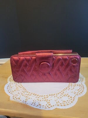 Bolso de mano Felix Rey New York rojo acolchado atrevido Foto 1 de 4