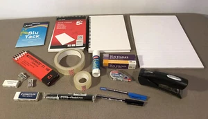Lote de 18 piezas de trabajo estacionario escuela oficina lote 5 - Imagen 1 de 11