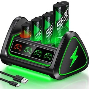4*5520 mWh Rechargeable Controller Battery Pack for Xbox Series X|S/Xbox One - Picture 1 of 16