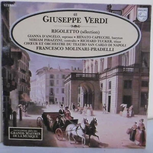 33T G VERDI Disque LP 12" RIGOLETTO F MOLINARI-PRADELLI - MUSIQUE ALPHA N° 48 - Picture 1 of 7