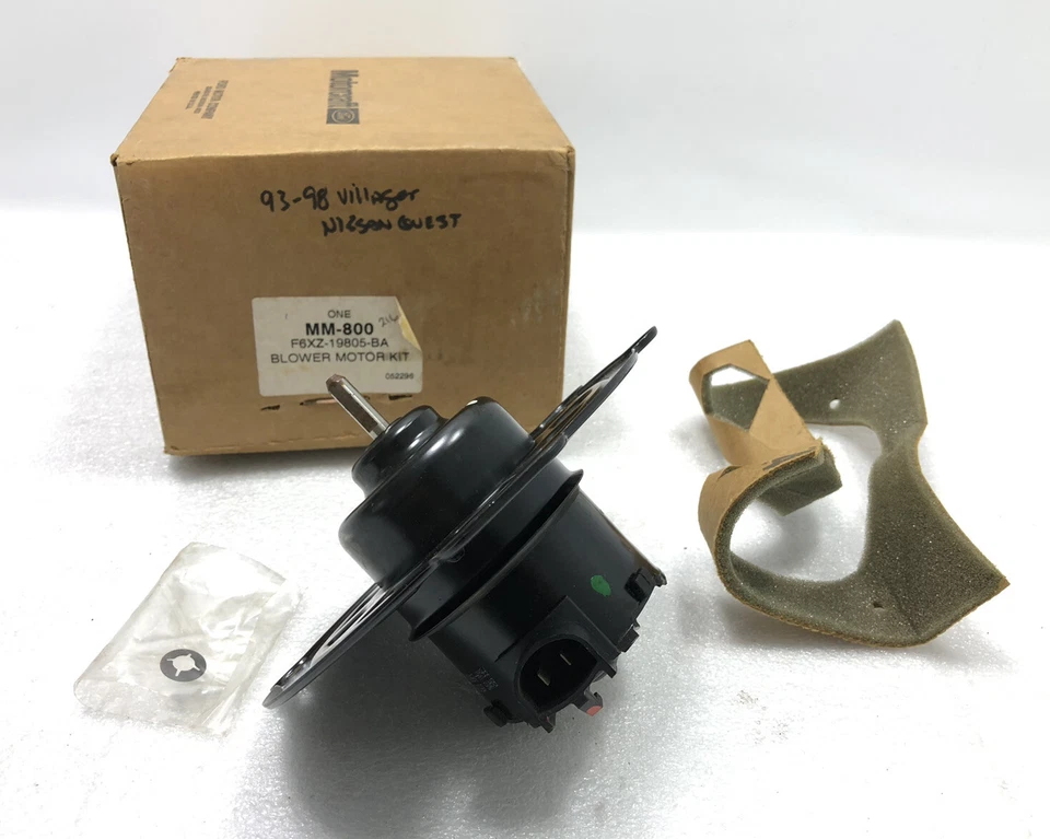MOTOR SOPLADOR DE CLIMATIZACIÓN FURGONETA NISSAN QUEST MERCURY VILLAGER 93-98 ORIGINAL MOTORCRAFT Foto 1 de 4