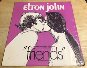 Vintage 1970s Elton John Friends Orig Soundtrack Vinyl LP PAS-6004 Shrink Wrap - Picture 1 of 10