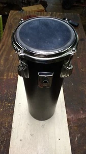 Tama Octoban drum ~18-9/16"(471 mm). High pitch. Black color. Accent/percussion. - Picture 1 of 12