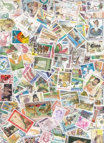 SENEGAL 225 different with recent stamps up to 2017 Cover