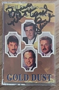 EMIL STUCCHIO & THE CLASSICS - GOLDUST CASSETTE TAPE SIGNED INSERT - Picture 1 of 3