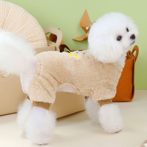 VETEMENTS Cappotto caldo in velluto per cani in amichevole vestiti per animali domestici per cani