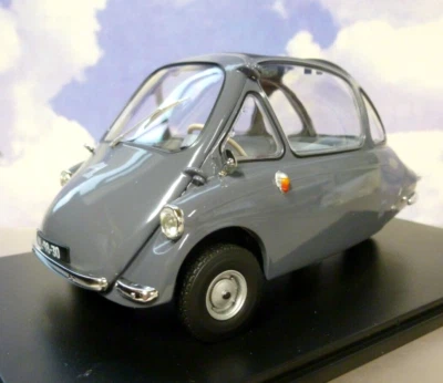 OXFORD DIECAST 1/18 HEINKEL CABINA COCHE BURBUJA LHD (TROYANO) EN GRIS TROY 18HE005 Foto 1 de 4