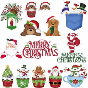 Chrismas Baubles Cupcakes Metal Cutting Dies Scrapbooking Craft Stencil Emboss - Picture 1 of 23