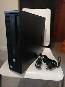 HP ProDesk 600 G2 SFF Intel Corei5-6500 @3.20GHz 8GB DDR4 RAM 256GB SSD WIN10 - Picture 1 of 11