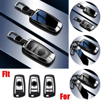 Zinc Alloy TPU Car Key Case Cover For BMW F10 F30 M5 1 2 3 X2 X3 X4 X5 4 5 6 7 - Image 1 of 4