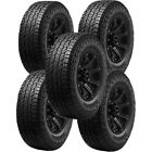 (Qty 5) Lt325/65R18 Hankook Dynapro At2 Xtreme Rf12 127S Lre Black Wall Tires