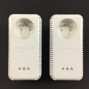Lot 2 Prise Adaptateurs CPL Devolo Dlan 200 AVplus / 200 Mbps Mb MT 2387 - Photo 1/2