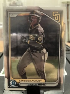2024 Bowman - Chrome Prospects Dillon Head #BCP-109 (RC) - Picture 1 of 2