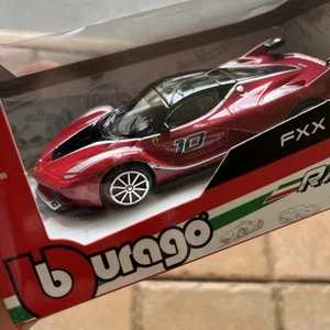 Bburago 1:43 Scale Ferrari La Ferrari FXXK Red And Black In Box Unopened - Picture 1 of 8