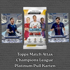 Topps Match Attax Platinum Pull 2025 Einzelkarte UEFA Champions League NM - Bild 1 von 3