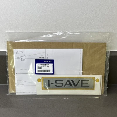 Original Nuevo VOLVO TRUCKS FH 500 I-SAVE Cabina Insignia Lateral (par) 24300653 1KIT - Imagen 1 de 2