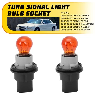 Enchufe de bombilla intermitente giratorio cargador señal Challenger Dodge 5191189AA 2X Foto 1 de 4