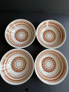 Wood & Sons England SIERRA ironstone 6 5/8” Cereal Bowls Set Of 4 - Bild 1 von 5