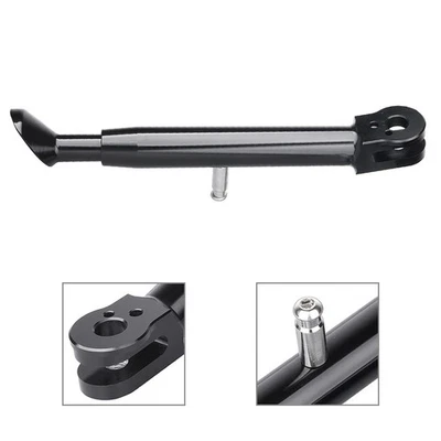 Black Adjustable Side Kick Stands Kickstand For Honda CBR250R CBR600RR CBR1000RR - Imagem 1 de 4