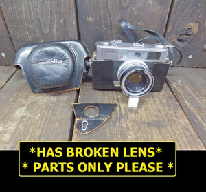 Minolta Hi-Matic 7s Rangefinder Film Camera 35mm f1.8 LENS ISSUE NOT TESTED PART - Picture 1 of 19