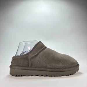 UGG Classic Slipper grau taupe Wildleder Pantolette Slipper Komfort Clog Damengröße 7 - Bild 1 von 11