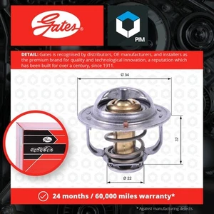 Coolant Thermostat fits VAUXHALL ASTRA H, J 1.7D 04 to 15 Gates 1338276 97388357 - Picture 1 of 2