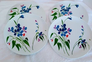 Vintage 1984 Shafford Fine Porcelain Rhapsod Dinner Plate 4 pc  9.5"/used - Bild 1 von 3
