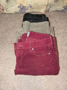 Lot Of 3 J. CREW Womens Bootcut Corduroy Pants Size 10S Cotton EC! - Picture 1 of 6