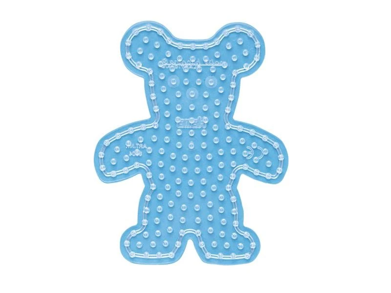 Stiftplatte für Maxi Bügelperlen, Teddybär Steckplatte / Stiftplatte Ø 10 mm - Bild 1 von 1