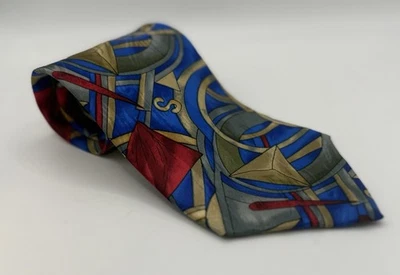 VintageJ. Garcia 100% Seda Edición Coleccionista Stonehenge LTD Corbata Navegación  Foto 1 de 4