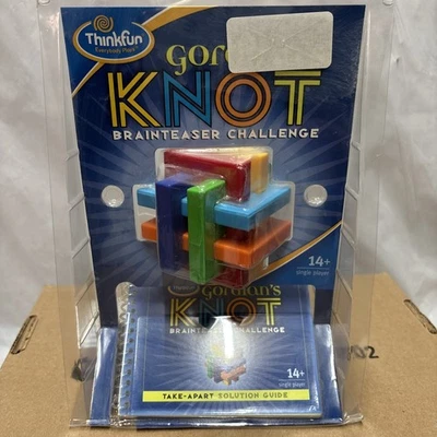 Thinkfun Gordian's Knot Brainteaser Challenge Toy with Guide (2005) Brand New - Image 1 of 4