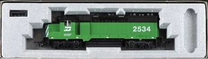 KATO HO EMD GP35 Phase I b Burlington Northern #2529 Green & Black NEW! - Picture 1 of 4