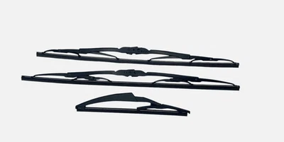 Juego de 3 limpiaparabrisas delantero y trasero Bosch 2002-2011 MINI Cooper R53 R56 R57 Foto 1 de 4